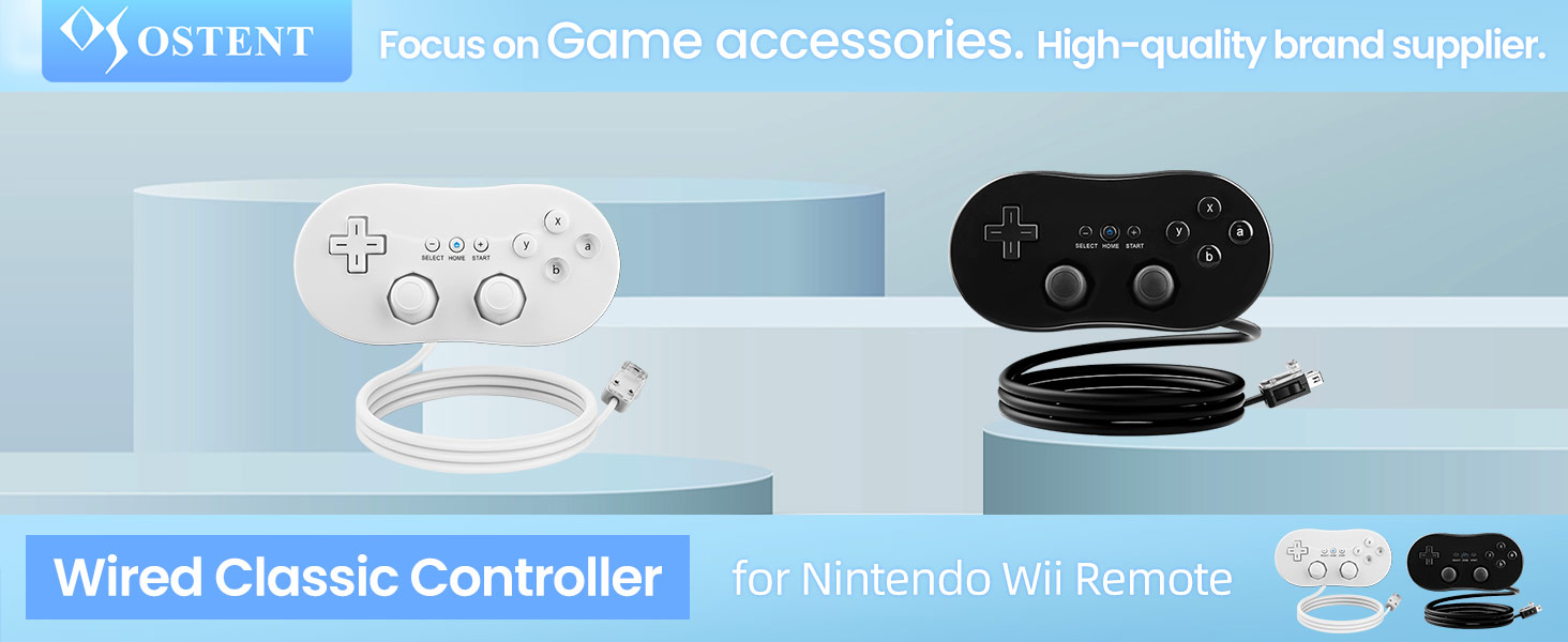 Amazon.com: OSTENT Wired Classic Controller Gamepad Joystick for